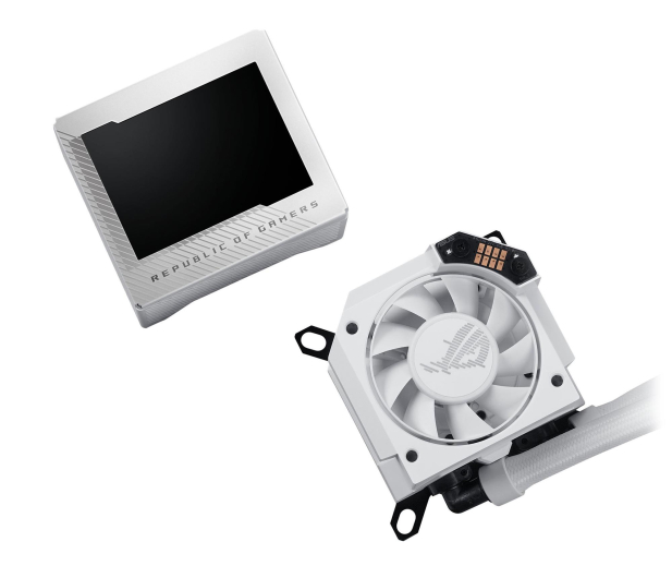 ASUS ROG RYUJIN III 240 ARGB White 2x120mm - 1486805 - zdjęcie 6